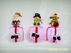 4711542839794LED軟陶PVC冰絲聖誕吊飾